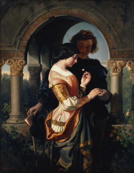 The Student by Daniel Maclise, 1862